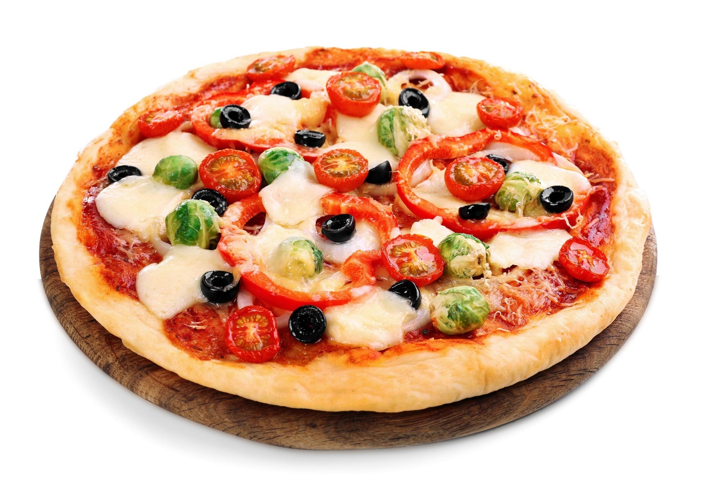 Pizza precocida en microondas